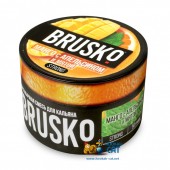 Бестабачная смесь Brusko Strong Манго с Апельсином и Мятой 50г