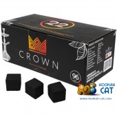 Уголь для кальяна Crown (Краун) 96 шт. (22мм, 1кг)