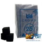 Уголь для кальяна Crown Horeca (Краун) 72 шт. (25мм, 1кг)