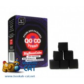 Уголь для кальяна Qoco Turbo (Коко Турбо) 72 шт. (25мм, 1кг)