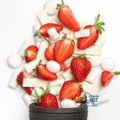 Табак Jibiar Strawberry Gum (Клубничная Жвачка) Акцизный 50г