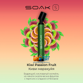 Одноразовая электронная сигарета Soak S Kiwi Passion Fruit (Киви Маракуйя)