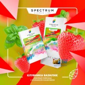 Табак Spectrum Classic Basil Strawberry (Клубника Базилик) 25г Акцизный